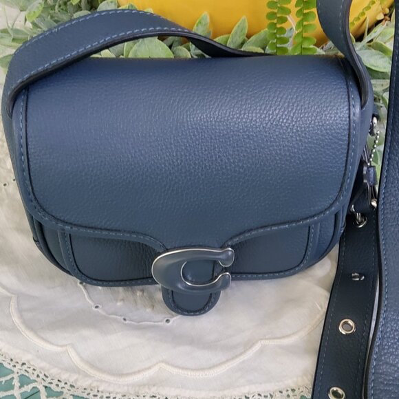 Coach Tabby Messenger 19 in Color Denim CJ846 - Picture 1 of 11